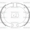 Z4315.00 WOKING Комплект тормозных колодок