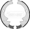 BBS6054 BORG & BECK Комплект тормозных колодок