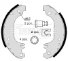 BBS6065 BORG & BECK Комплект тормозных колодок