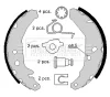 BBS6149 BORG & BECK Комплект тормозных колодок