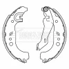BBS6514 BORG & BECK Комплект тормозных колодок