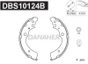DBS10124B DANAHER Комплект тормозных колодок