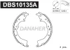 DBS10135A DANAHER Комплект тормозных колодок