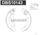 DBS10143 DANAHER Комплект тормозных колодок