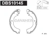 DBS10145 DANAHER Комплект тормозных колодок