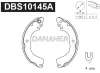 DBS10145A DANAHER Комплект тормозных колодок