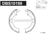 DBS10199 DANAHER Комплект тормозных колодок