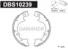 DBS10239 DANAHER Комплект тормозных колодок