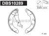 DBS10289 DANAHER Комплект тормозных колодок