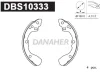 DBS10333 DANAHER Комплект тормозных колодок