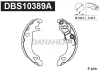 DBS10389A DANAHER Комплект тормозных колодок