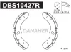 DBS10427R DANAHER Комплект тормозных колодок