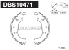 DBS10471 DANAHER Комплект тормозных колодок