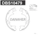 DBS10479 DANAHER Комплект тормозных колодок