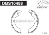 DBS10488 DANAHER Комплект тормозных колодок