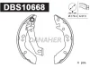 DBS10668 DANAHER Комплект тормозных колодок