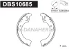 DBS10685 DANAHER Комплект тормозных колодок