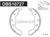 DBS10727 DANAHER Комплект тормозных колодок