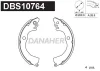 DBS10764 DANAHER Комплект тормозных колодок