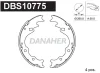 DBS10775 DANAHER Комплект тормозных колодок