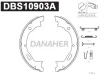 DBS10903A DANAHER Комплект тормозных колодок