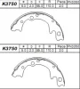 K3750 ASIMCO Комплект тормозных колодок