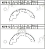 K7612 ASIMCO Комплект тормозных колодок