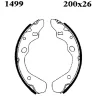01499 BSF Комплект тормозных колодок