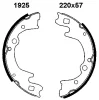 01925 BSF Комплект тормозных колодок