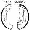 01937 BSF Комплект тормозных колодок