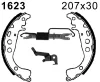 06527X BSF Комплект тормозных колодок