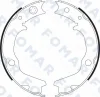 FO 9078 FOMAR Friction Комплект тормозных колодок