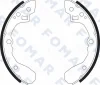 FO 9091 FOMAR Friction Комплект тормозных колодок