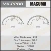 MK-2288 MASUMA Комплект тормозных колодок