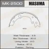 MK-2500 MASUMA Комплект тормозных колодок