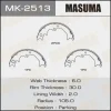 MK-2513 MASUMA Комплект тормозных колодок
