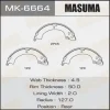 MK-6664 MASUMA Комплект тормозных колодок