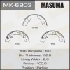 MK-6903 MASUMA Комплект тормозных колодок