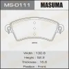 MS-0111 MASUMA Комплект тормозных колодок