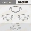 MS-0121 MASUMA Комплект тормозных колодок