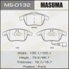 MS-0132 MASUMA Комплект тормозных колодок
