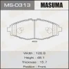 MS-0313 MASUMA Комплект тормозных колодок