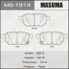 MS-1914 MASUMA Комплект тормозных колодок