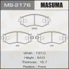 MS-2176 MASUMA Комплект тормозных колодок