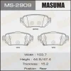 MS-2909 MASUMA Комплект тормозных колодок