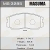 MS-3285 MASUMA Комплект тормозных колодок