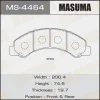 MS-4464 MASUMA Комплект тормозных колодок