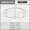 MS-6416 MASUMA Комплект тормозных колодок