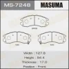 MS-7248 MASUMA Комплект тормозных колодок