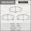 MS-8445 MASUMA Комплект тормозных колодок